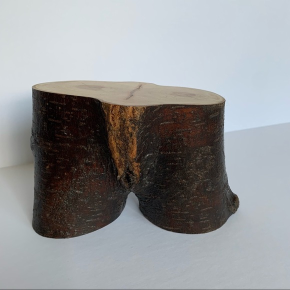 Statue, Bust, Natural Home Decor, Tree Branch Shelf Decor, crotch bust, sustaina - Picture 2 of 10